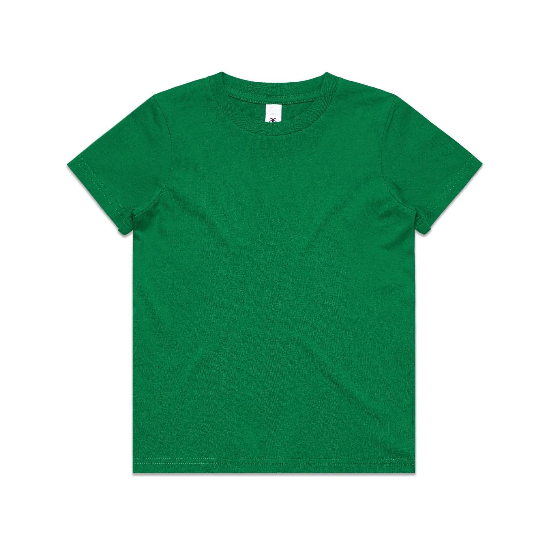 As Colour Youth tee 3006 Casual Wear As Colour KELLY GREEN 8Y 